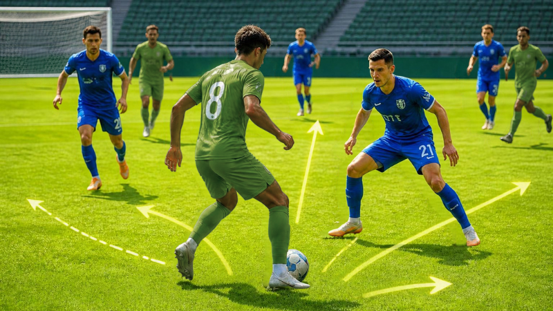 Cách thoát pressing đỉnh cao